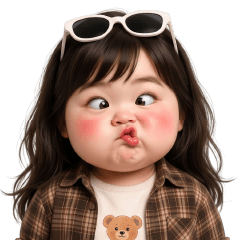 Funny face girl 250 BIG TW
