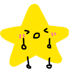 Star stickers no text