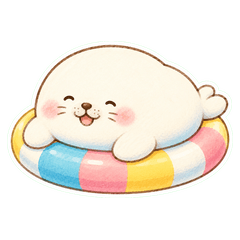 もちもちあざらし！夏編♪の紹介画像