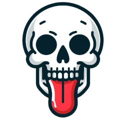 Simple Skull Stickers