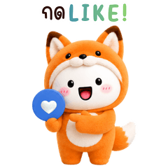 บู้บี้ ชุดจิ้งจอกน่ารัก 3D (BIG)