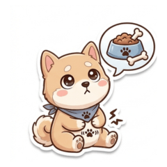 shiba dog sticker can use everyday2