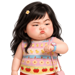 Funny face girl 251 BIG EN