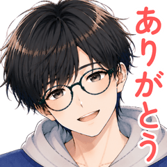 Gentle Guy with Glasses