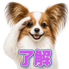 Animated Papillon Stickers 1