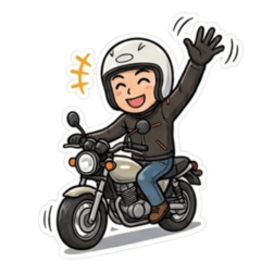 Everyday Moto Life: Rider Stickers