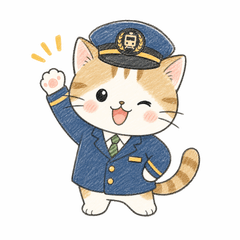 Cute Cat Conductor: Daily Greetings