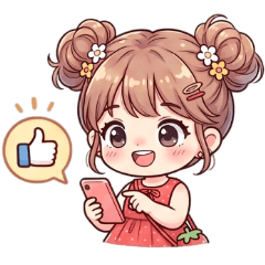 A cute summer girl's daily life