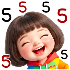 น้องแก้มป่อง: ส่งสุขทุกวัน (Happy Vibes)