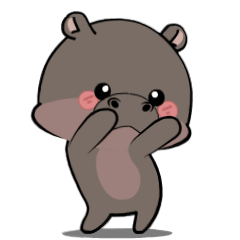Baby Hippo :  Animated