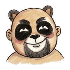 タヌキに化けたおじさん