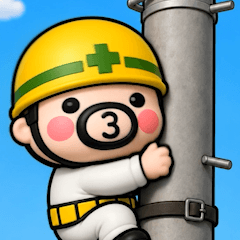 Tiny Construction Oyaji-kun Stickers 2