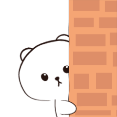 Flat Bear :  Animated Stickers