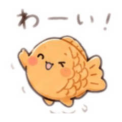 Cute Taiyaki Sticker 2