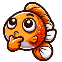 Tiny Goldfish Stickers