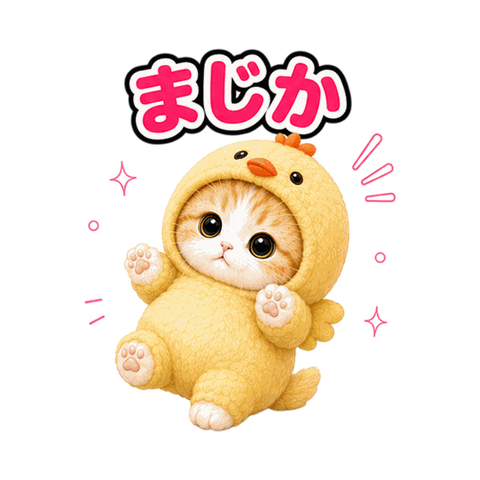 貓咪玩偶裝日常貼圖(JP) 89