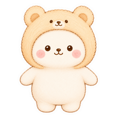 もふもふこぐま！毎日使える♪の紹介画像
