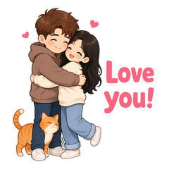 Couple and catty