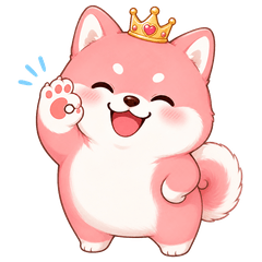pink mameshiba
