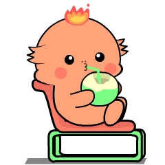Cute Salamander : Animated Stickers