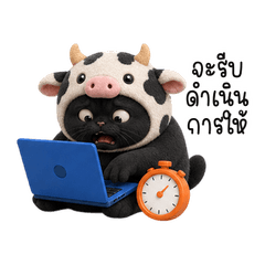 Moochi Cow Hood Workday