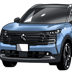 車(SUV34)クルマバイクシリーズ