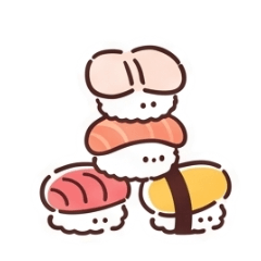Happy little sushi vibes