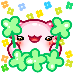 かわいいサンショウウオ - ポップアップ