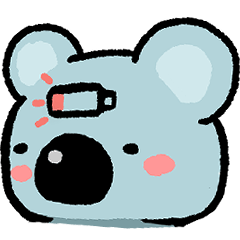 immobile koala