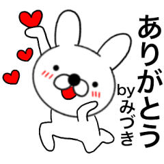 Name rabbit Miduki
