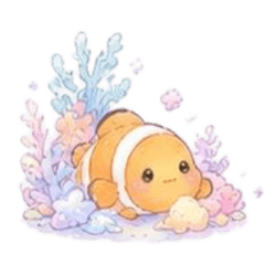 [No text]A refreshing-looking clownfish