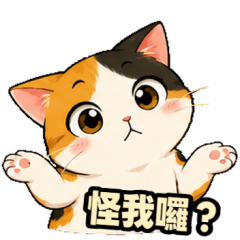 arrogant Three flowers cat : Hanajo