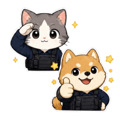 汪喵警察 日常出勤