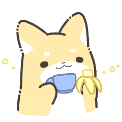 ふわふわ夏犬