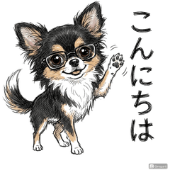 Iggy's Sketchy Chihuahua Stickers
