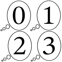 NUMBER/INNER THOUGHTS Sticker