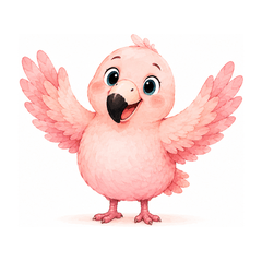 Mingo the Flamingo: School Run