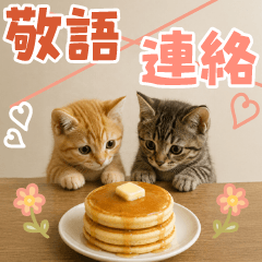 Pop up! The Polite Communication Cat