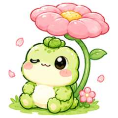 Cute Frog (No words)