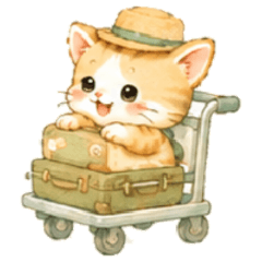 Traveling Cat (No words)