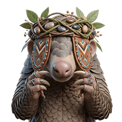 可愛動物區（穿山甲）
