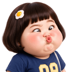 Funny face girl 253 BIG TW