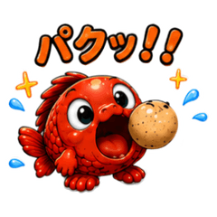 KM BAITS DANGOMARU Stickers