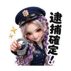 【警察編】こんなギャル警察官あり？‪♡