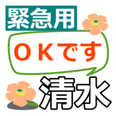 Emergency use[shimizu,shimisu]name