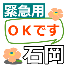 Emergency use[ishioka]name Sticker