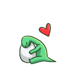 Little Green Dino