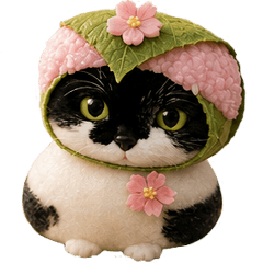 和菓子猫「うな吉」