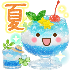 だれでも使える【夏】のスタンプ