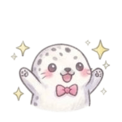 [No text]Cute spotted seal